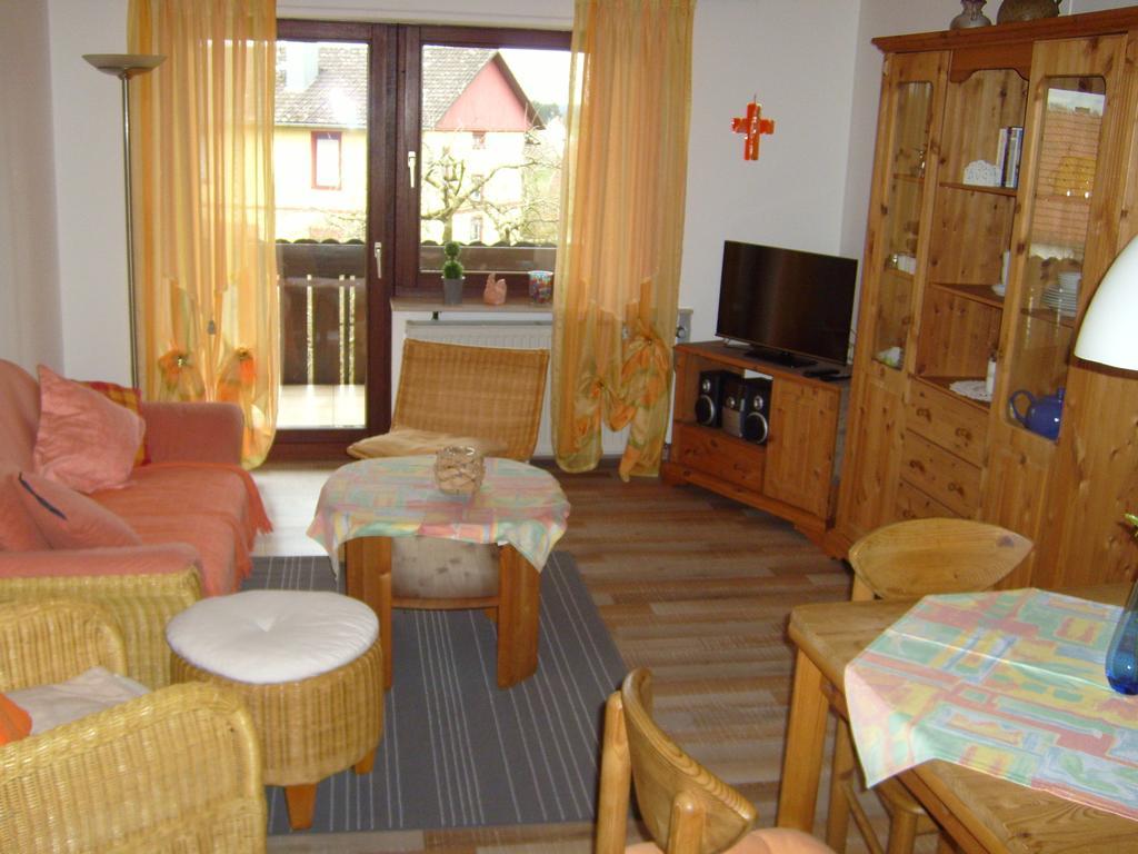 Pension Am Limespfad Hesselbach Buitenkant foto